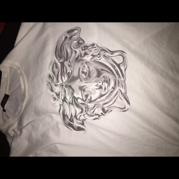 Versace white tee - Picture 1 of 6